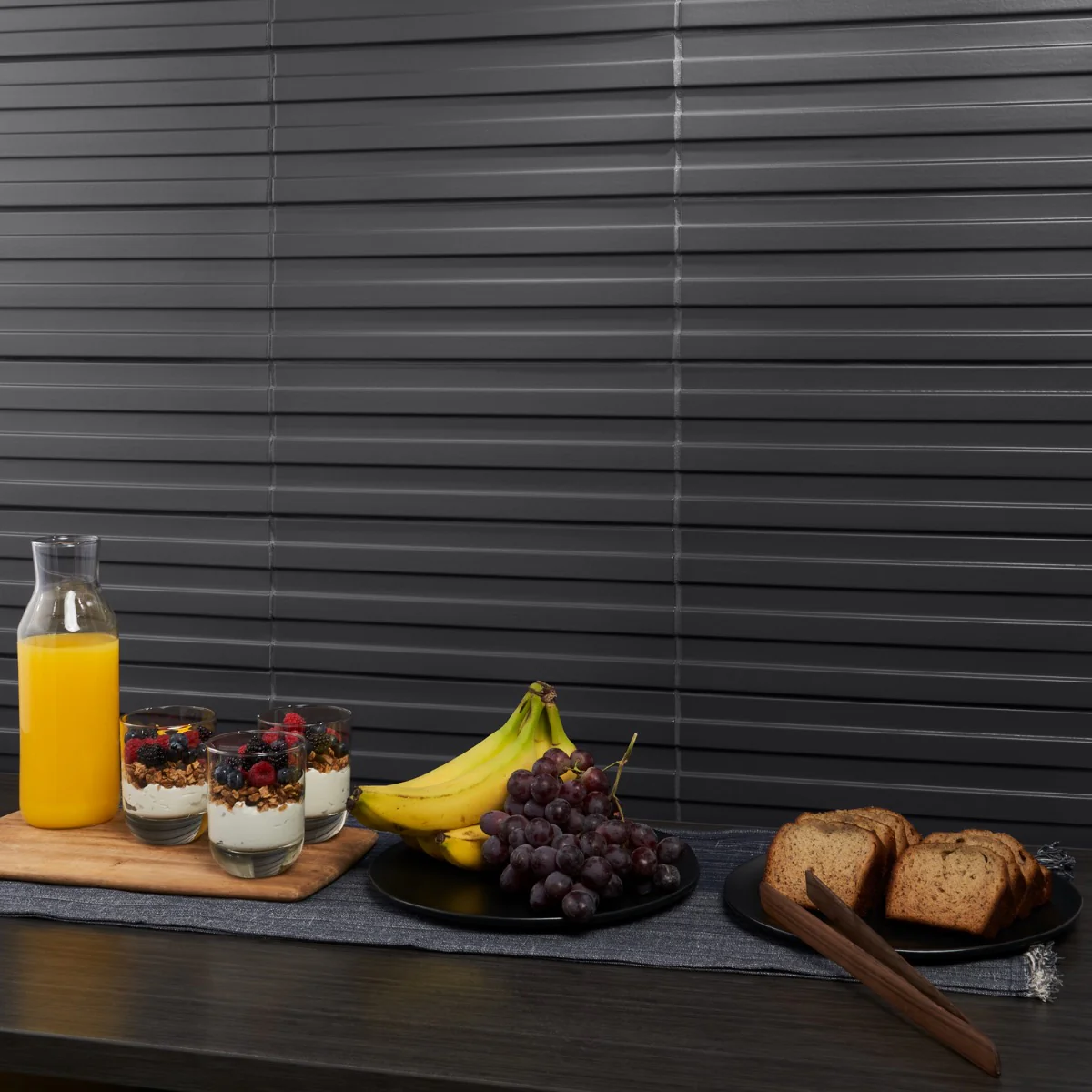 Bariano Black 6x16 Fluted 3D Matte Porcelain Tile - Image 4