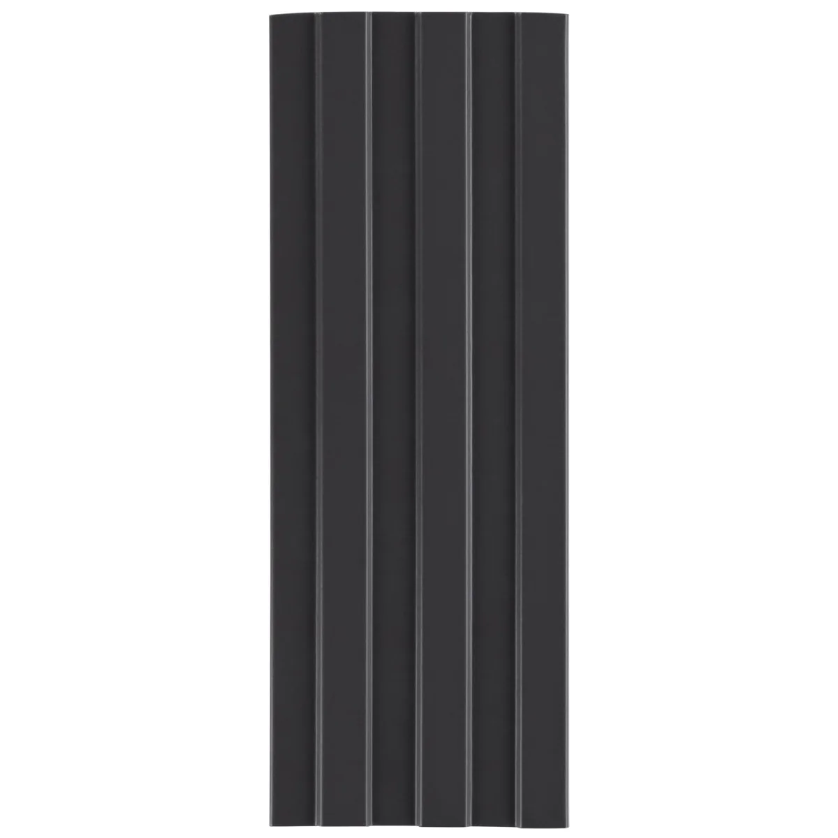 Bariano Black 6x16 Fluted 3D Matte Porcelain Tile - Image 7