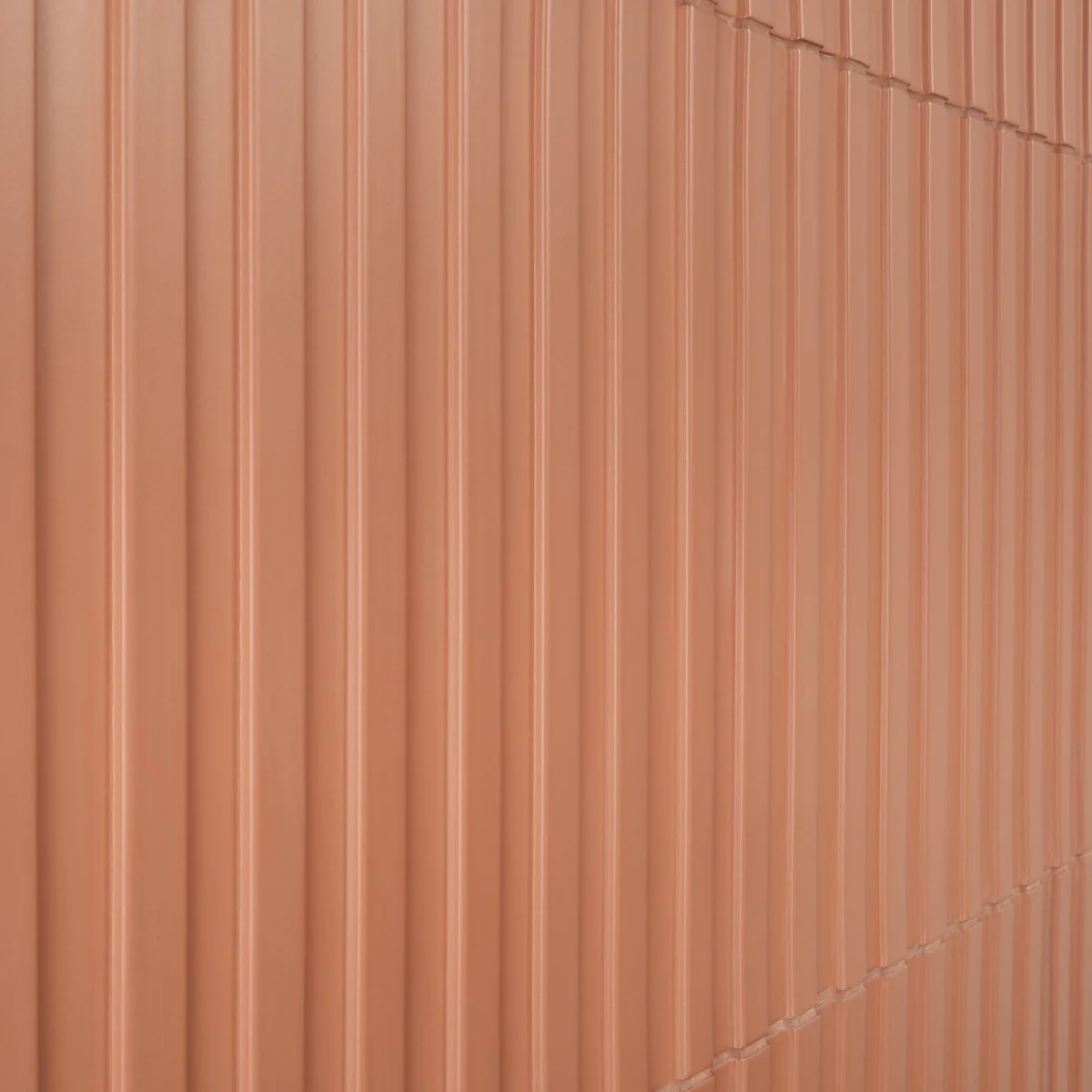 Bariano Terracotta 6x16 Fluted 3D Matte Porcelain Tile - Lux Tile - Image 7
