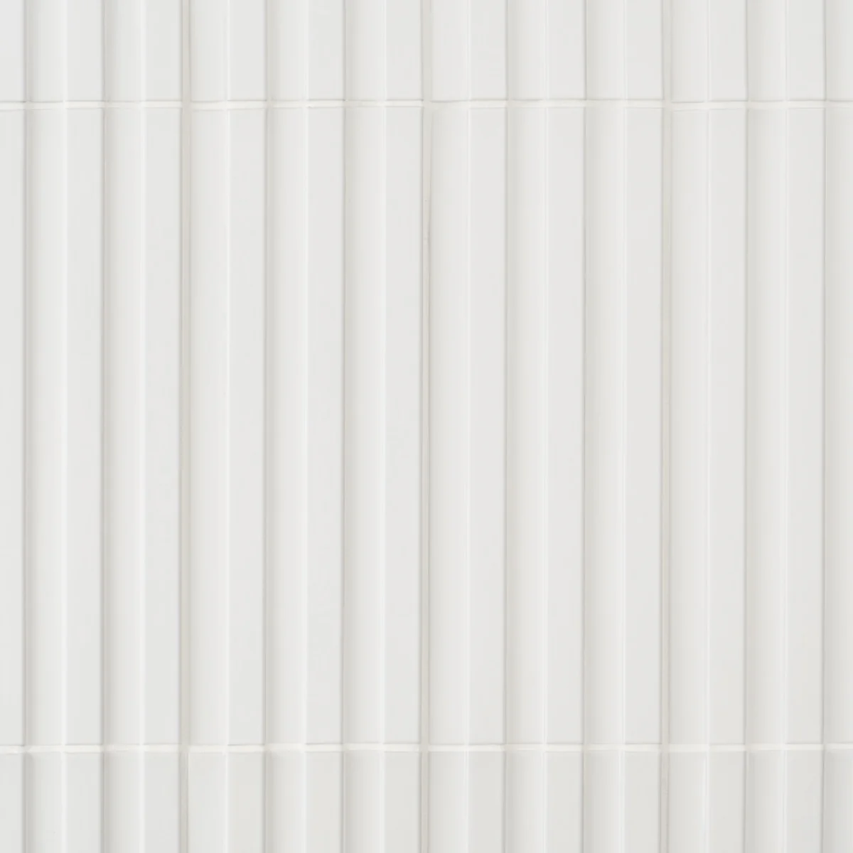 Bariano White 6x16 Fluted 3D Matte Porcelain Tile - Lux Tile - Image 3