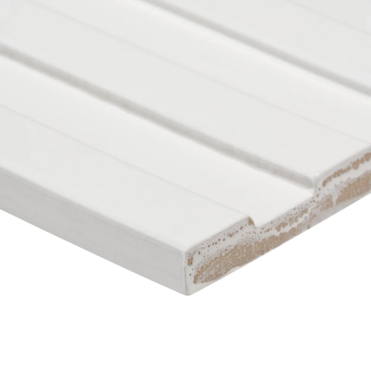 Bariano White 6x16 Fluted 3D Matte Porcelain Tile - Lux Tile - Image 9
