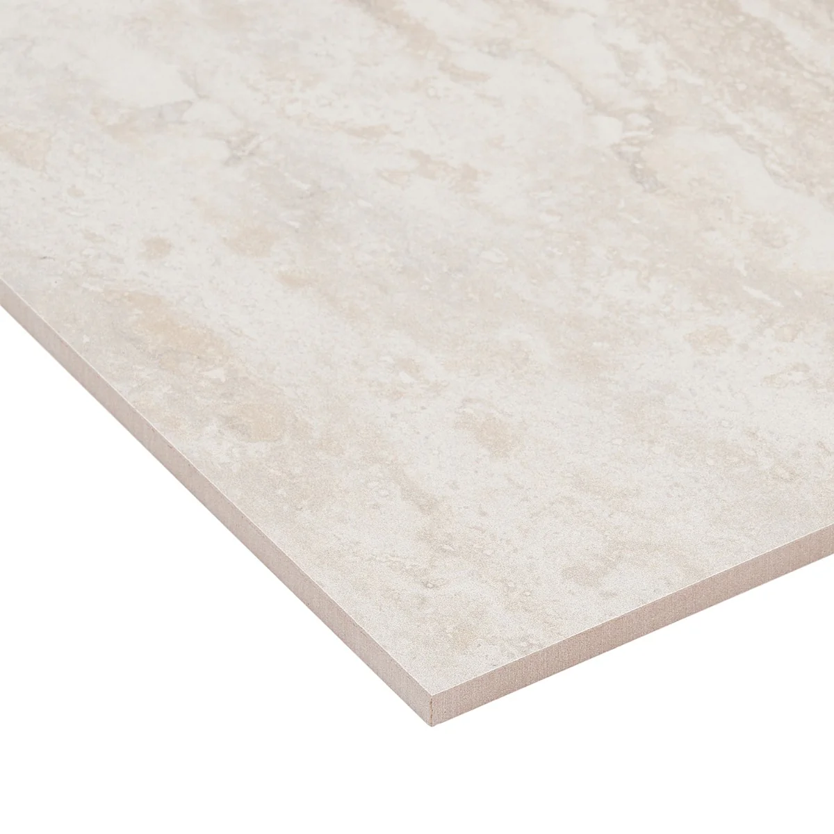Basic Travertine Beige & Cream 12x24 Matte Porcelain Tile - Lux Tile - Image 7
