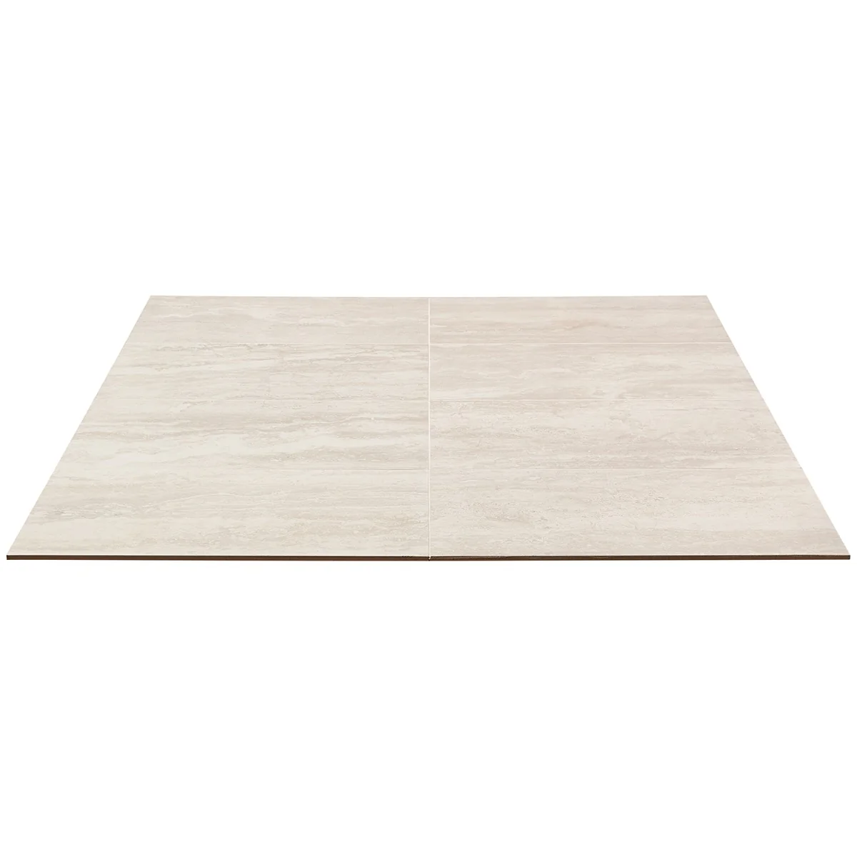 Basic Travertine Beige & Cream 12x24 Matte Porcelain Tile - Lux Tile - Image 9