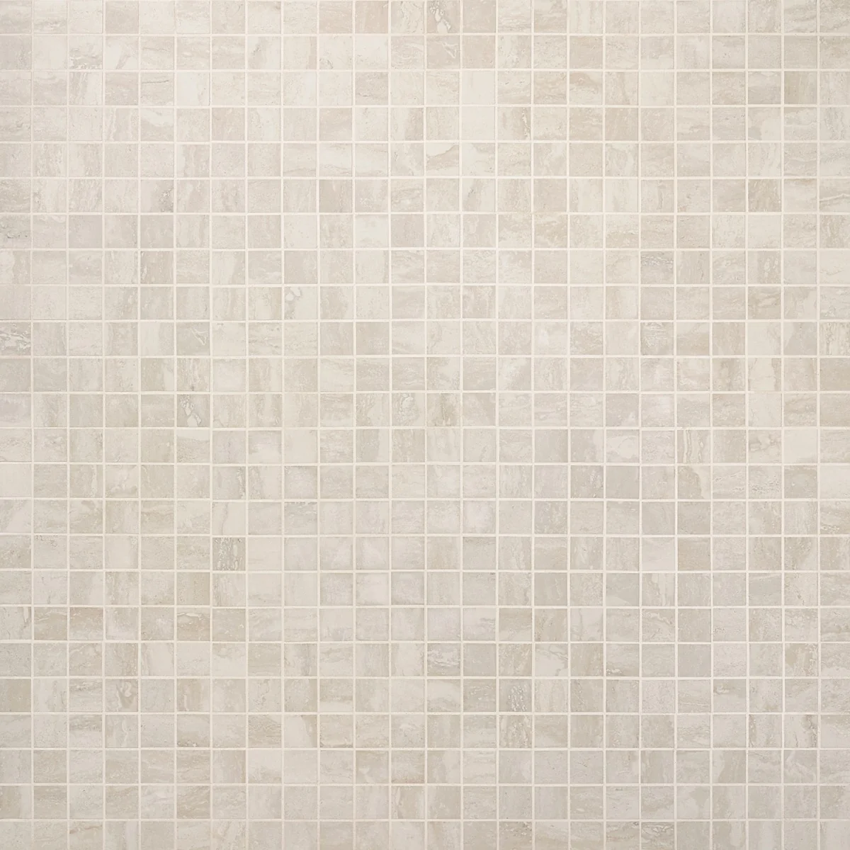 Basic Travertine Beige & Cream 2x2 Matte Porcelain Mosaic Tile - Image 5