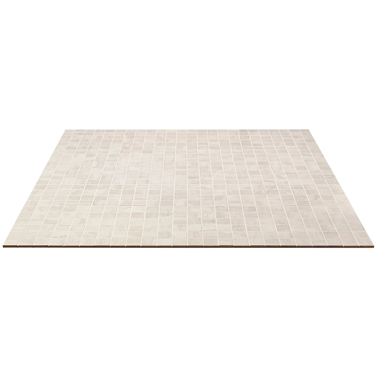 Basic Travertine Beige & Cream 2x2 Matte Porcelain Mosaic Tile - Image 9