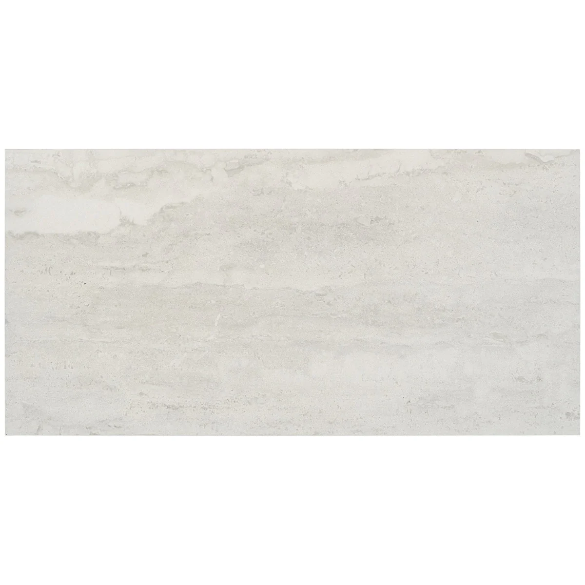 Basic Travertine Cotton White 12x24 Matte Porcelain Tile - Lux Tile - Image 3