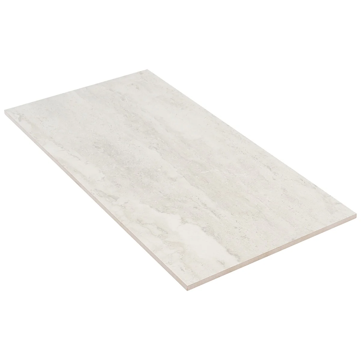 Basic Travertine Cotton White 12x24 Matte Porcelain Tile - Lux Tile - Image 5