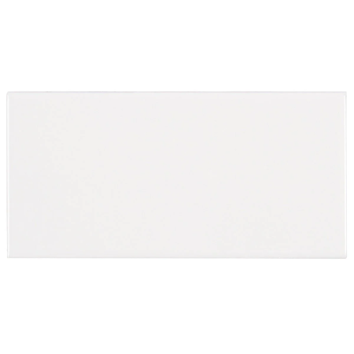 Basic White 3x6 Polished Ceramic Subway Tile for Bathroom and Kitchen Walls - Image 3
