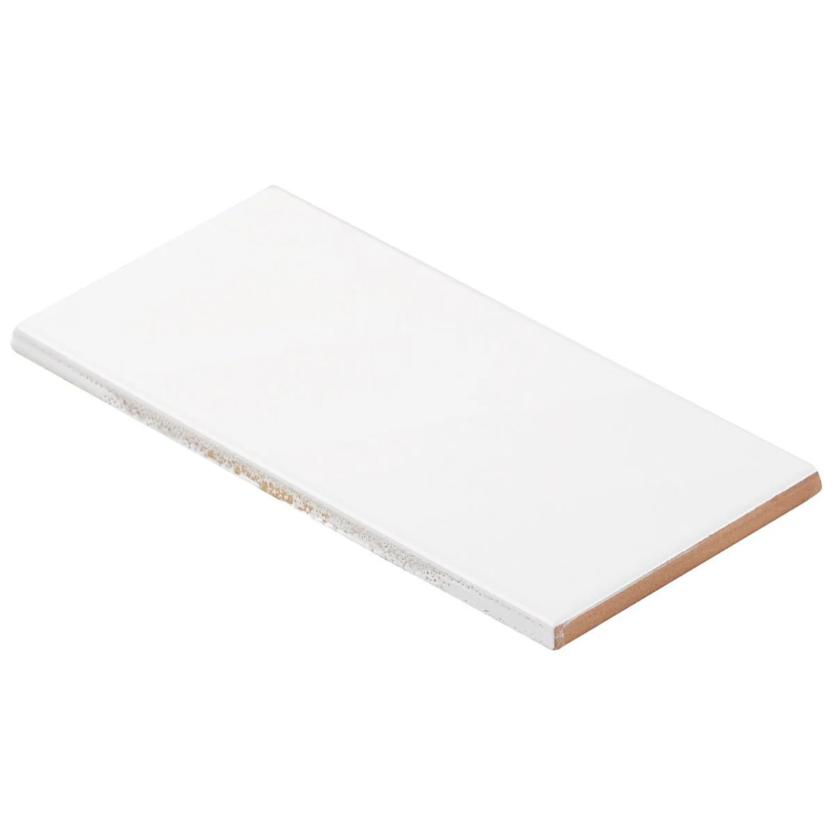 Basic White 3x6 Polished Ceramic Subway Tile for Bathroom and Kitchen Walls - Image 4