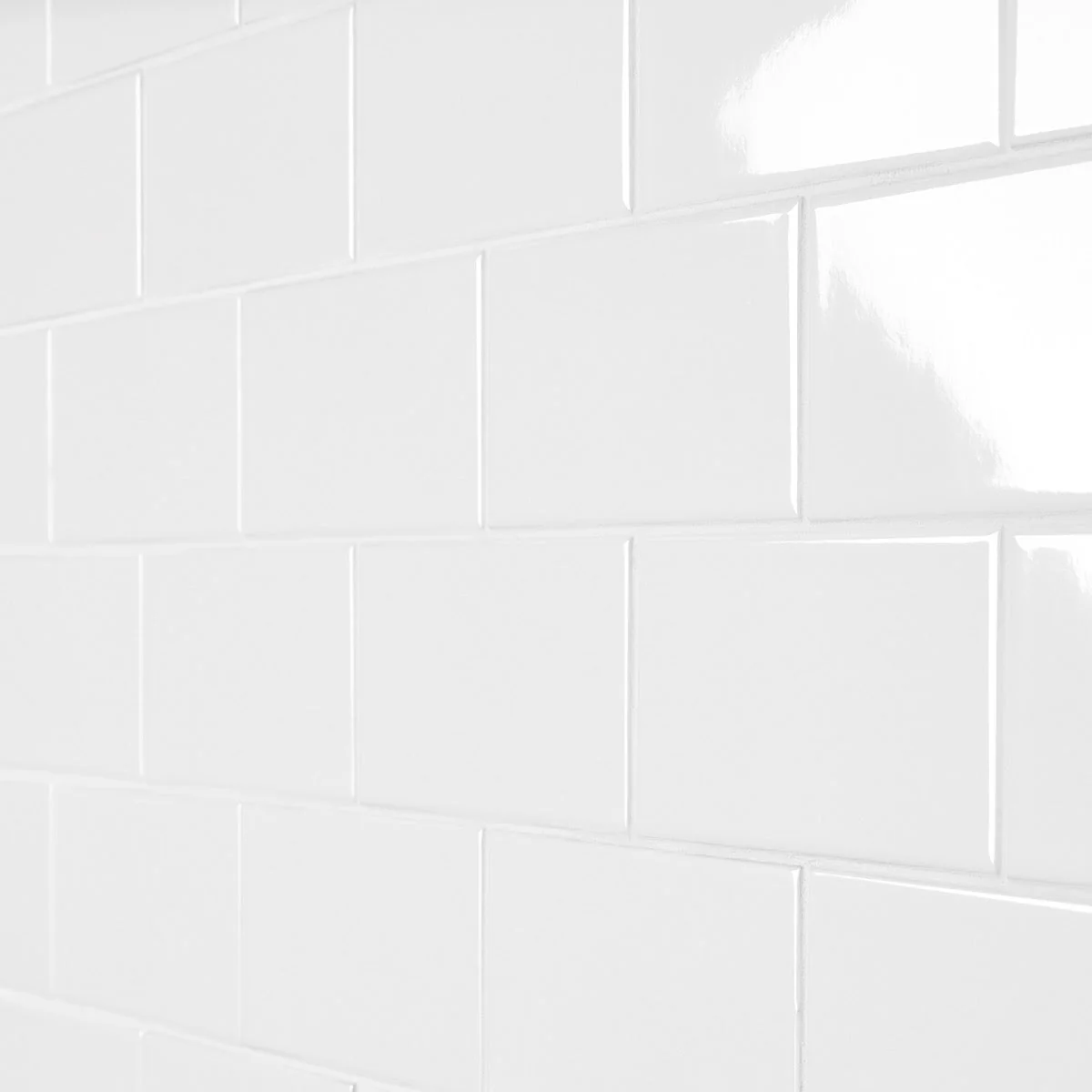 Basic White 3x6 Polished Ceramic Subway Tile for Bathroom and Kitchen Walls - Image 5