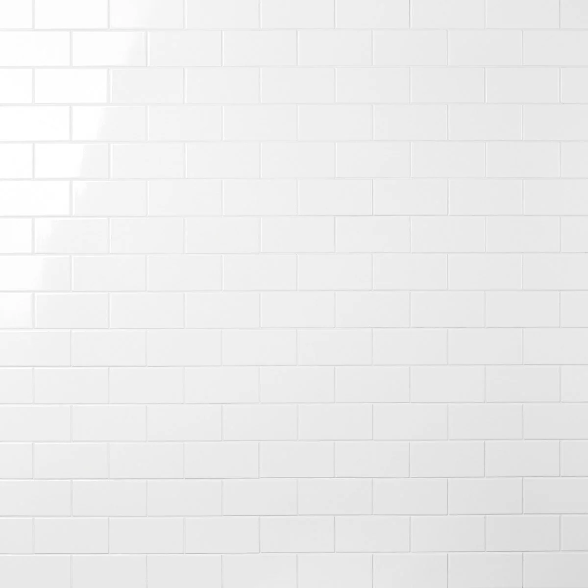 Basic White 3x6 Polished Ceramic Subway Tile for Bathroom and Kitchen Walls - Image 6