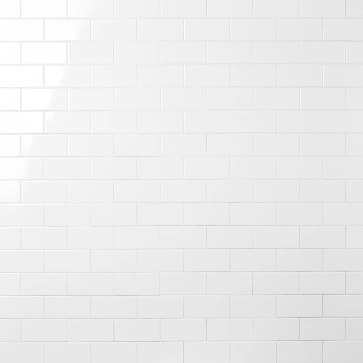 Basic White 3x6 Polished Ceramic Subway Wall Tile - Image 6