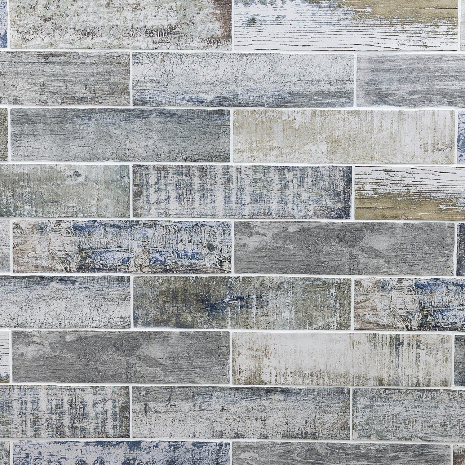 Bayou Riverwood Gray 3x12 Matte Ceramic Subway Tile - Weathered Wood Look - Image 5