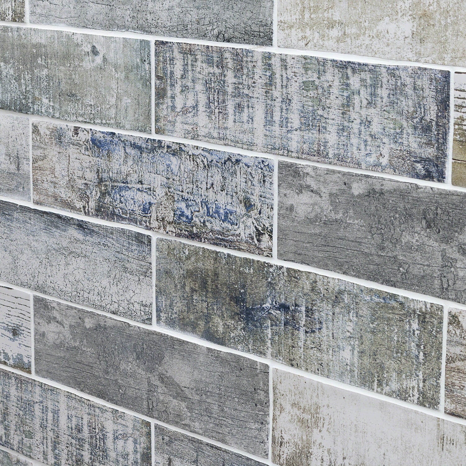 Bayou Riverwood Gray 3x12 Matte Ceramic Subway Tile - Weathered Wood Look - Image 8