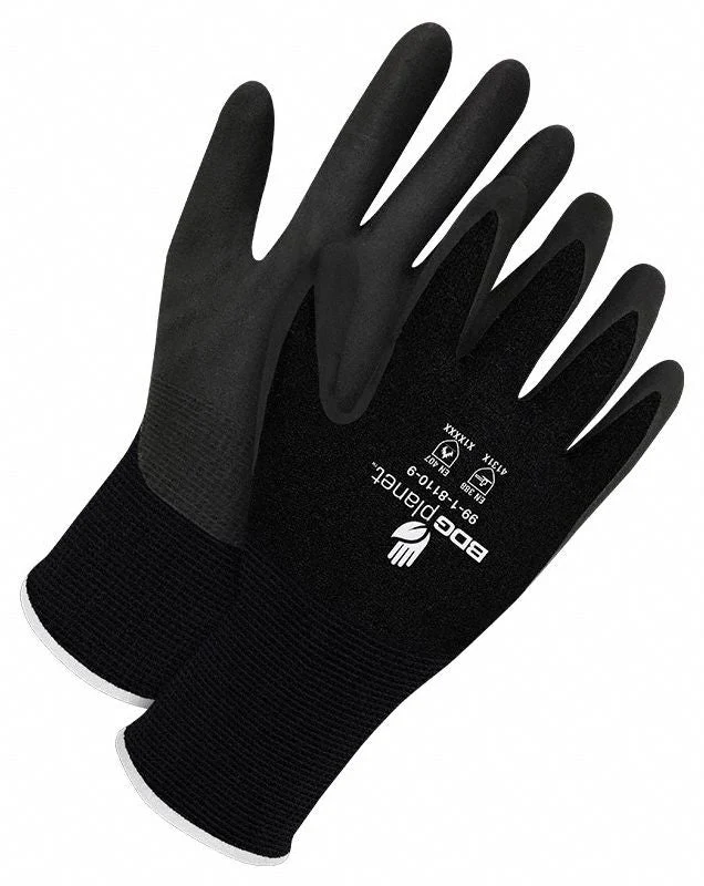 BDG Nitrile Coated Safety Gloves 2XS - Heat & Tear Resistant