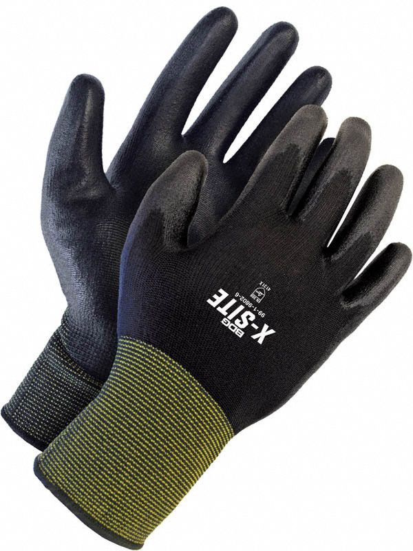 BDG X-Site 99-1-9802 Polyurethane Coated Gloves - 2XS - ANSI Abrasion Level 3