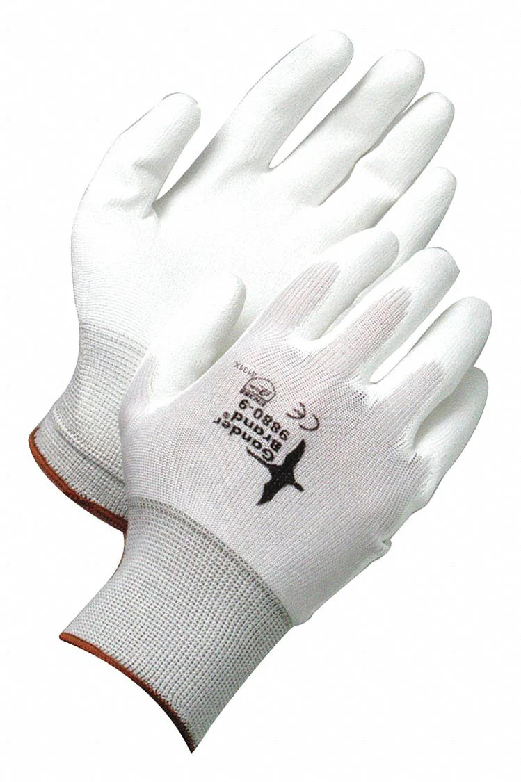 BDG X-Site Nylon Polyurethane Coated Gloves XL - White
