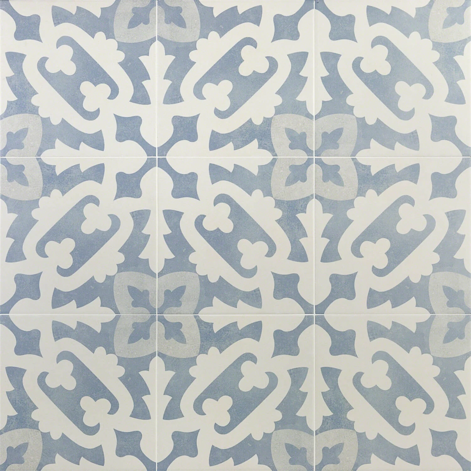 Bella Moma Blue 9x9 Matte Porcelain Tile by Lux Tile - Image 3