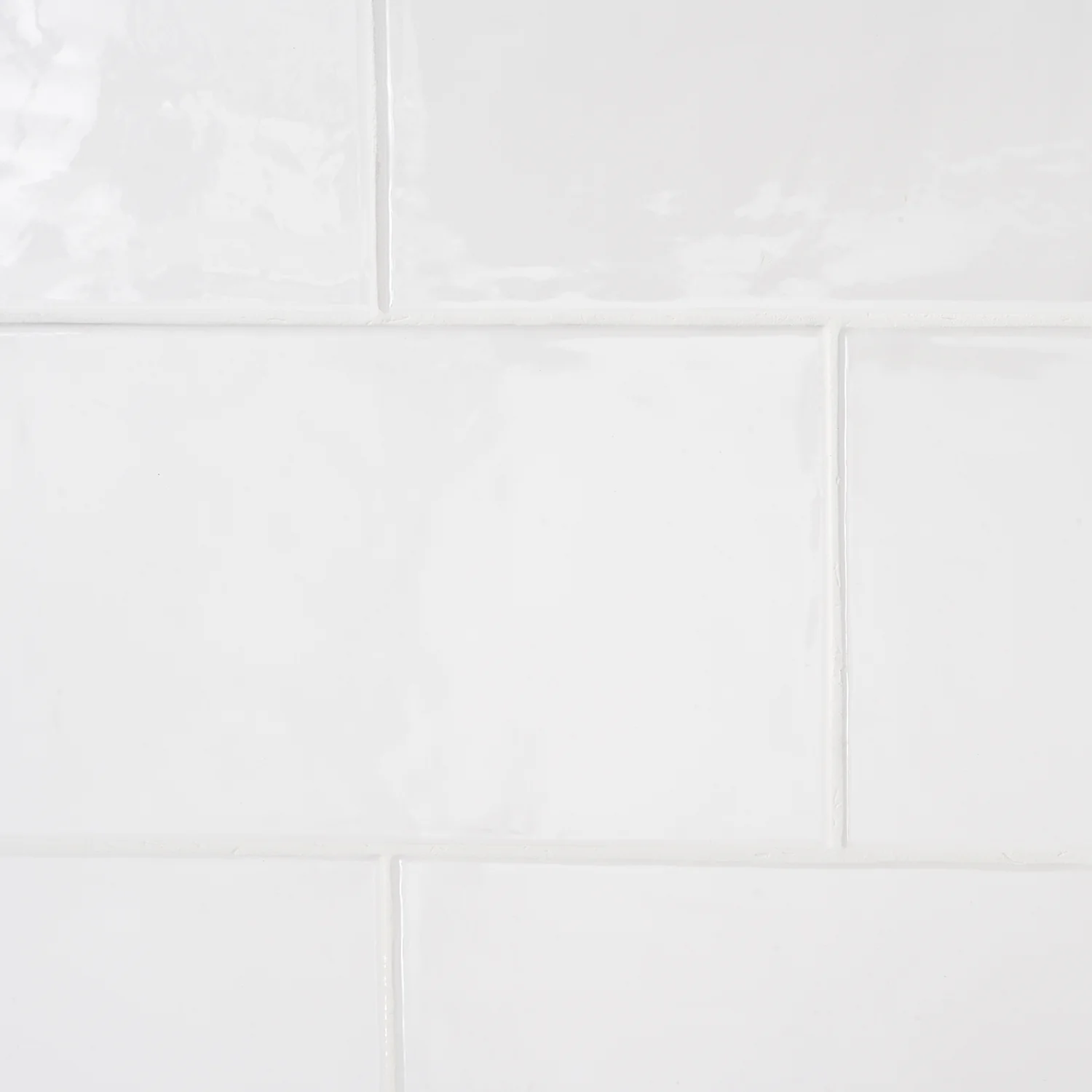 Bellami Bianco White 5x10 Glossy Ceramic Subway Tile - Lux Tile - Image 4