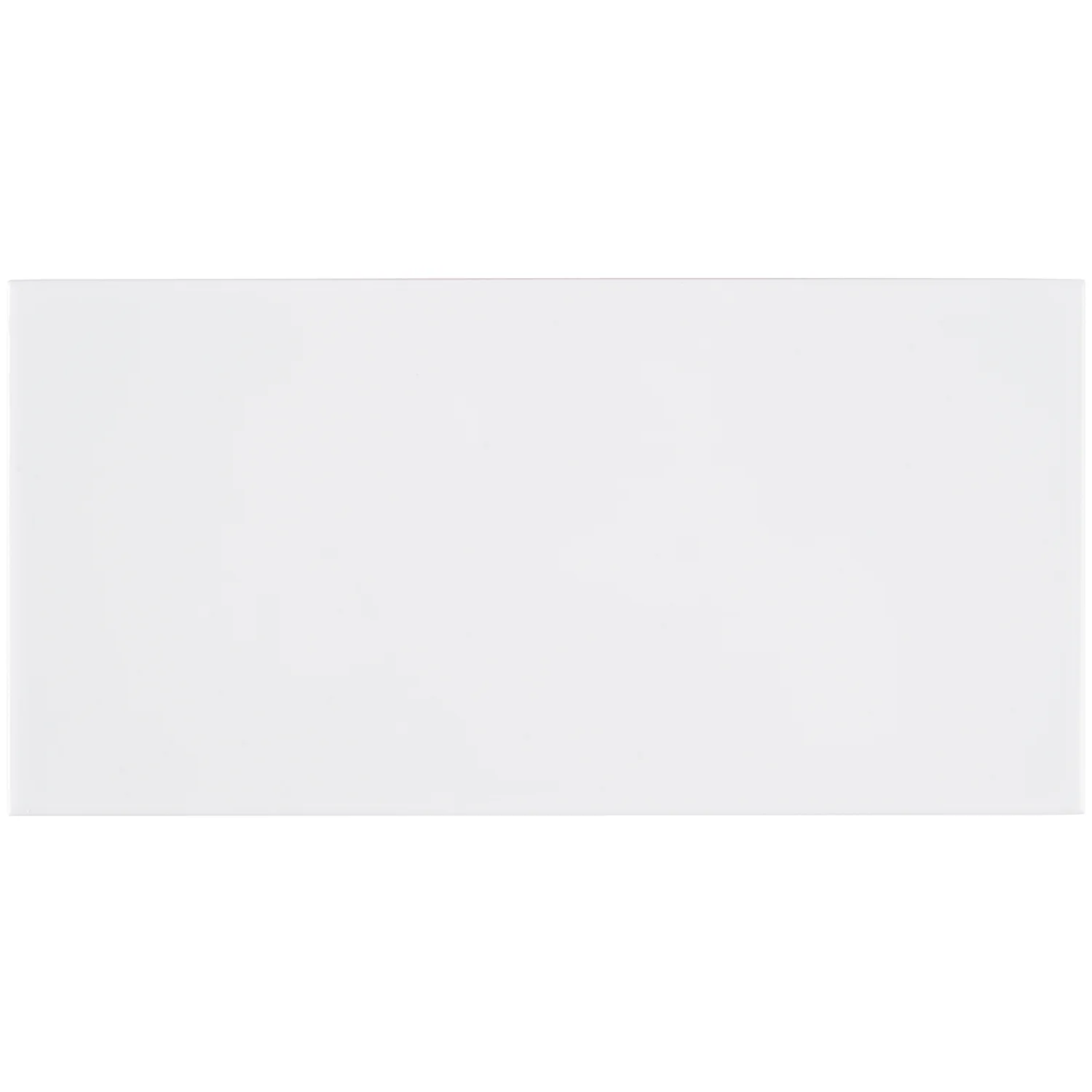 Bellami Bianco White 5x10 Glossy Ceramic Subway Tile - Lux Tile - Image 5