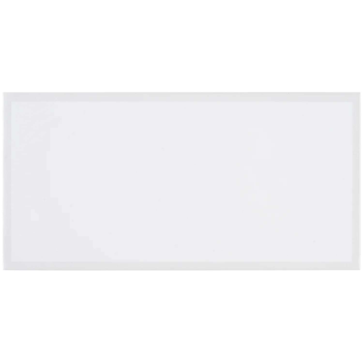 Bellami Framed Bianco White 5x10 Glossy Ceramic Subway Tile - Lux Tile - Image 5