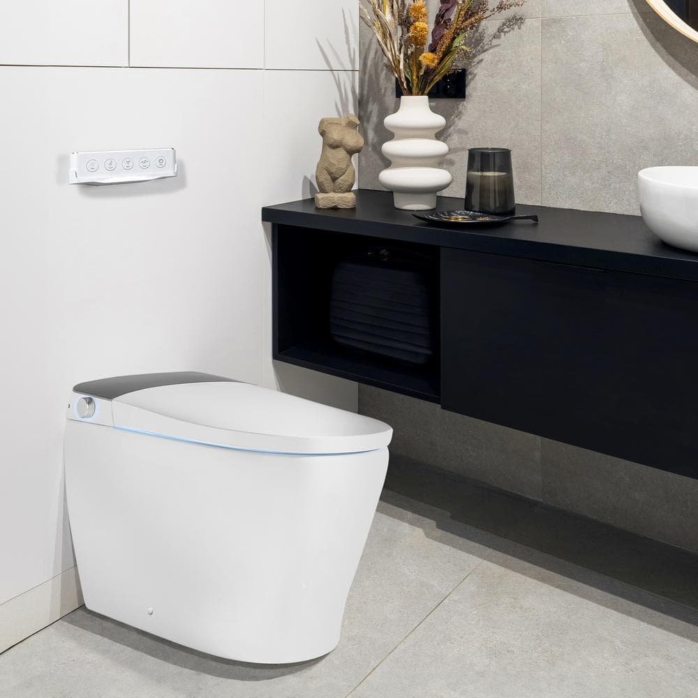 BIDETMATE 5000 Series Intelligent Elongated Bidet Toilet with Heated Water and Remote Control - Image 7