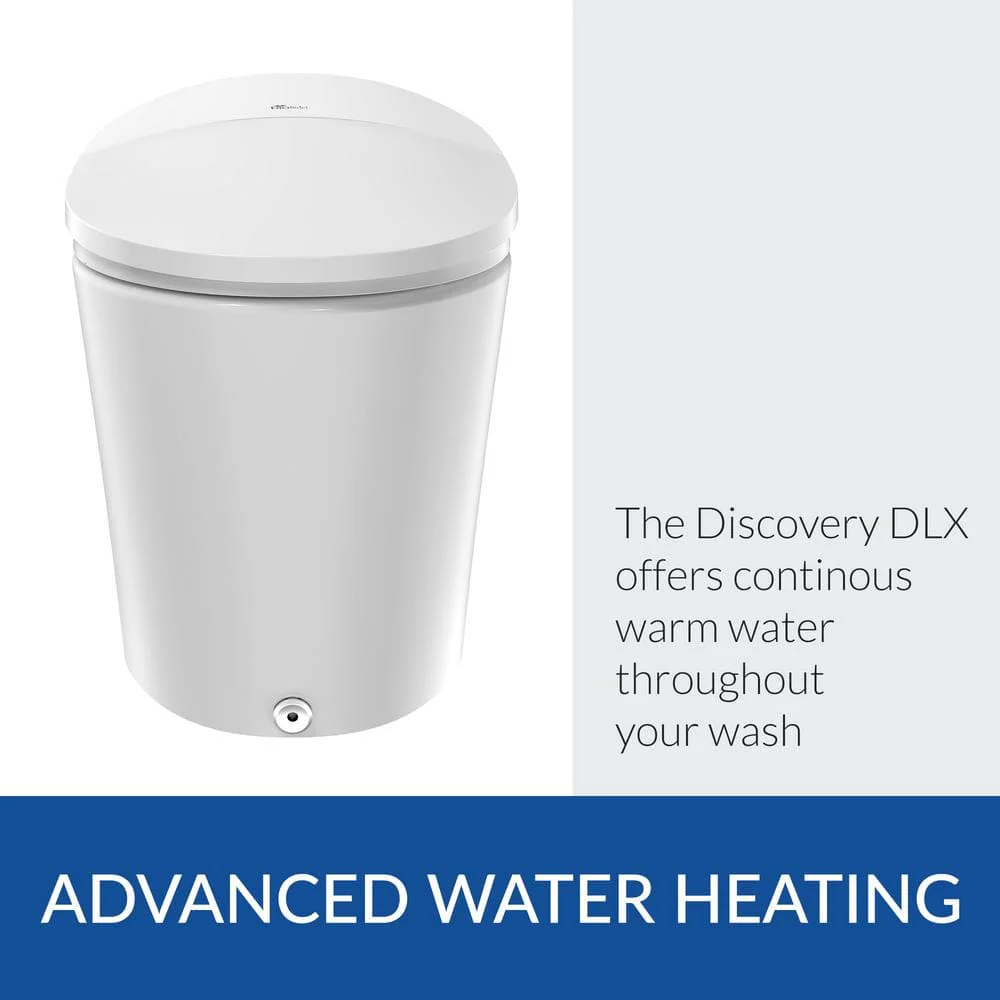 BIO BIDET Discovery DLX Elongated Smart Toilet Bidet System with Heated Seat & Air Dryer - Image 4
