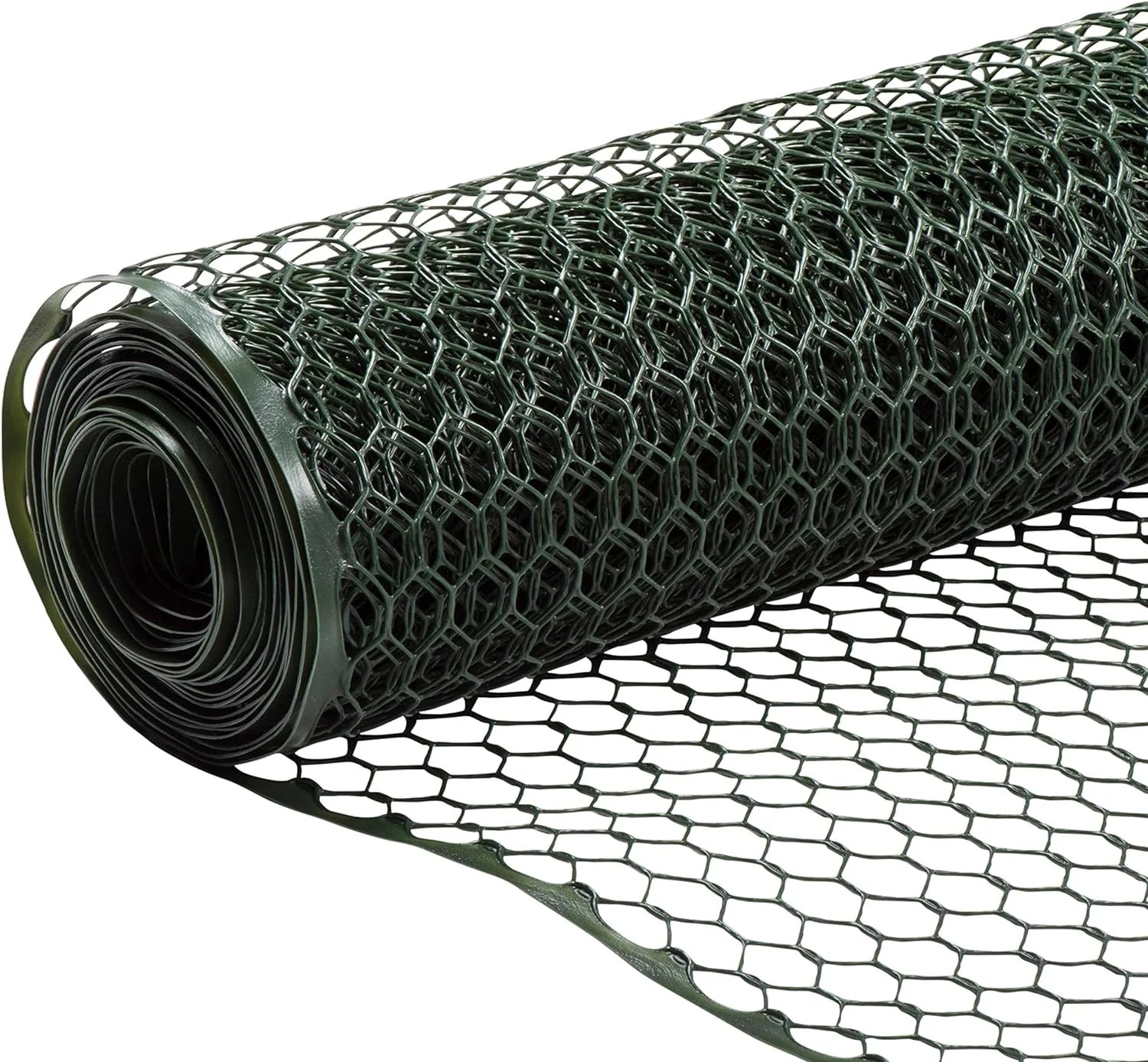 BOEN 50-Feet x 3-Feet 6-Gauge Green Plastic Rolled Fencing - Image 3