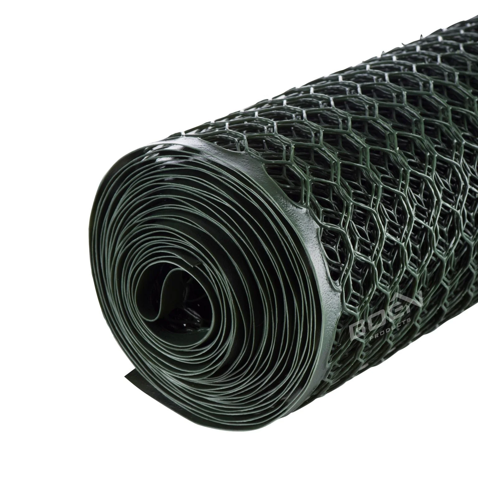 BOEN 50-Feet x 3-Feet 6-Gauge Green Plastic Rolled Fencing - Image 5
