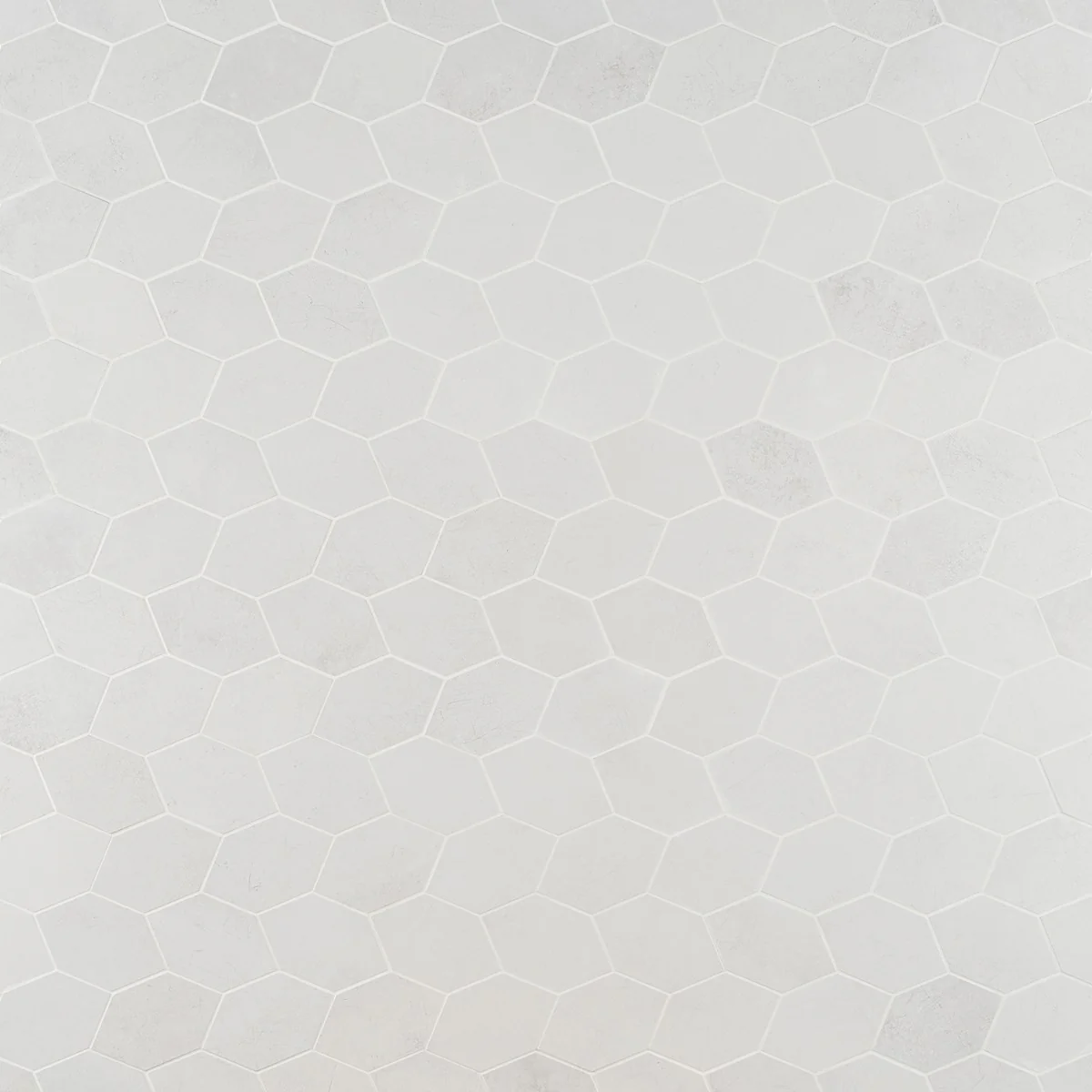 Bond Palladium Light Gray Foliage Hexagon Matte Porcelain Mosaic Tile - Image 6