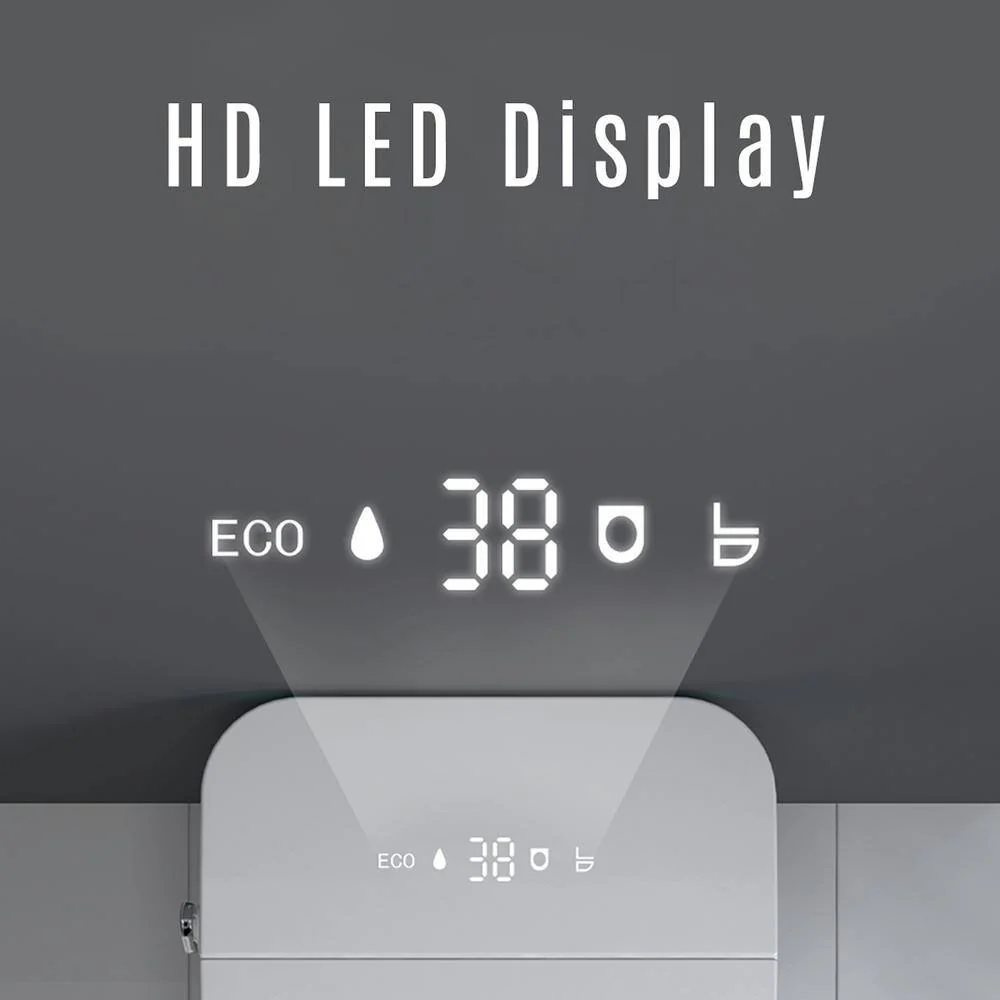 Boosicavelly Elongated Bidet Toilet with Heated Seat & LED Display - Image 6