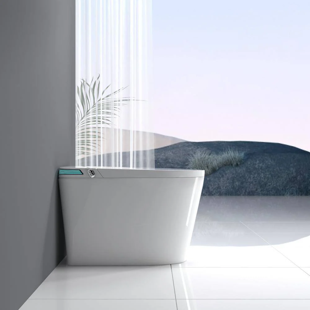 Boosicavelly Elongated Bidet Toilet with Heated Seat & LED Display - Image 9