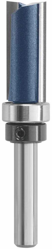 Bosch 1/2-in x 1-in Carbide-Tipped Double-Flute Top-Bearing Straight Trim Router Bit - Image 6