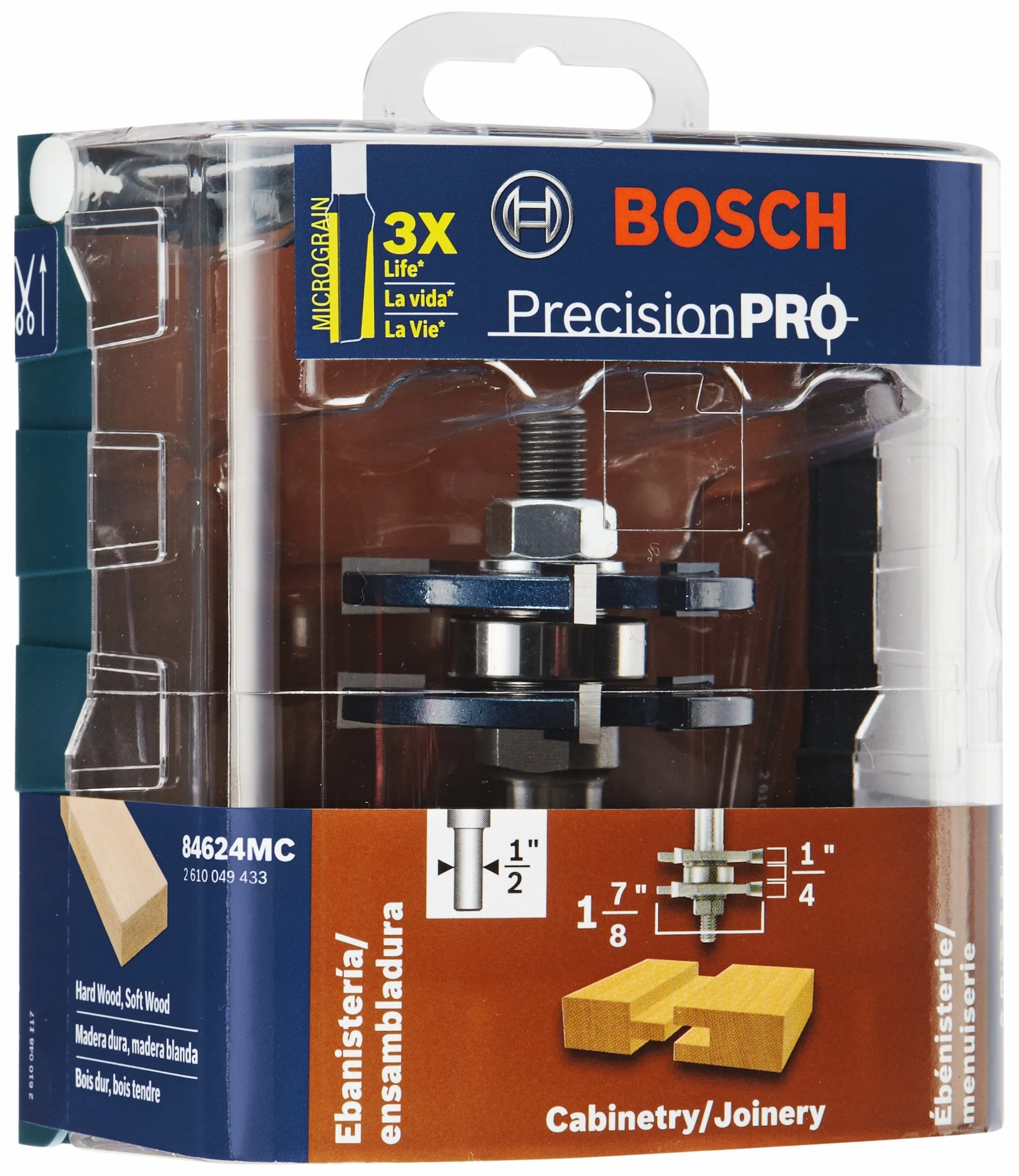 Bosch 1-7/8-in Carbide-Tipped Tongue and Groove Router Bit - Image 4