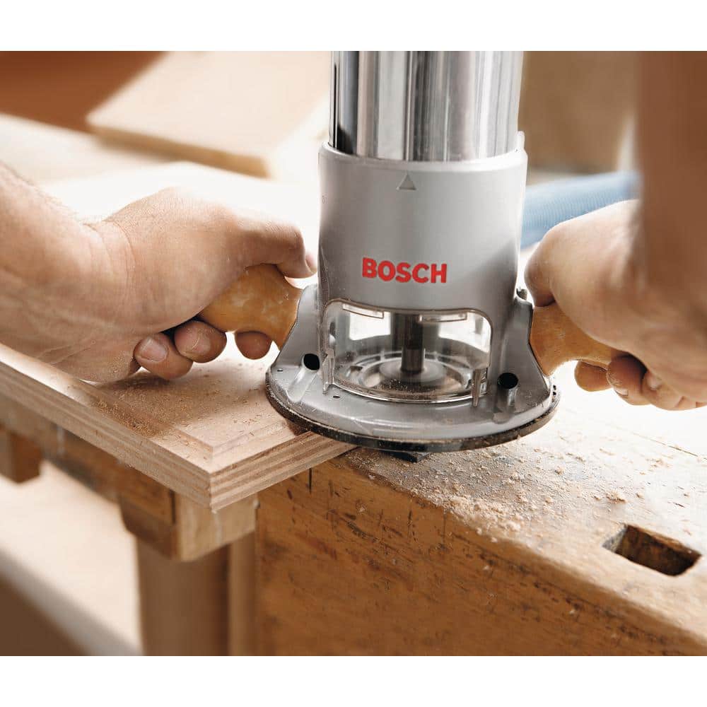Bosch 12 Amp 2-1/4 in. Corded Variable-Speed Plunge and Fixed Base Router Kit with Hard Case, 1617EVSPK - Image 8