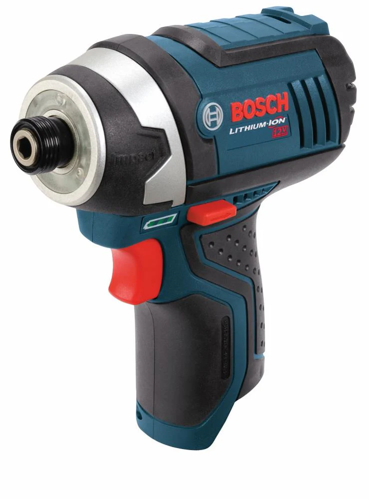Bosch 12-Volt Max 1/4-in Variable Speed Cordless Impact Driver, Bare Tool (PS41BN)
