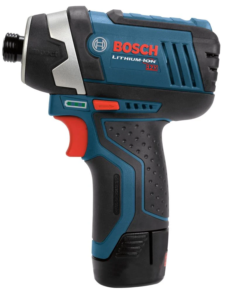 Bosch 12-Volt Max 1/4-in Variable Speed Cordless Impact Driver, Bare Tool (PS41BN) - Image 7