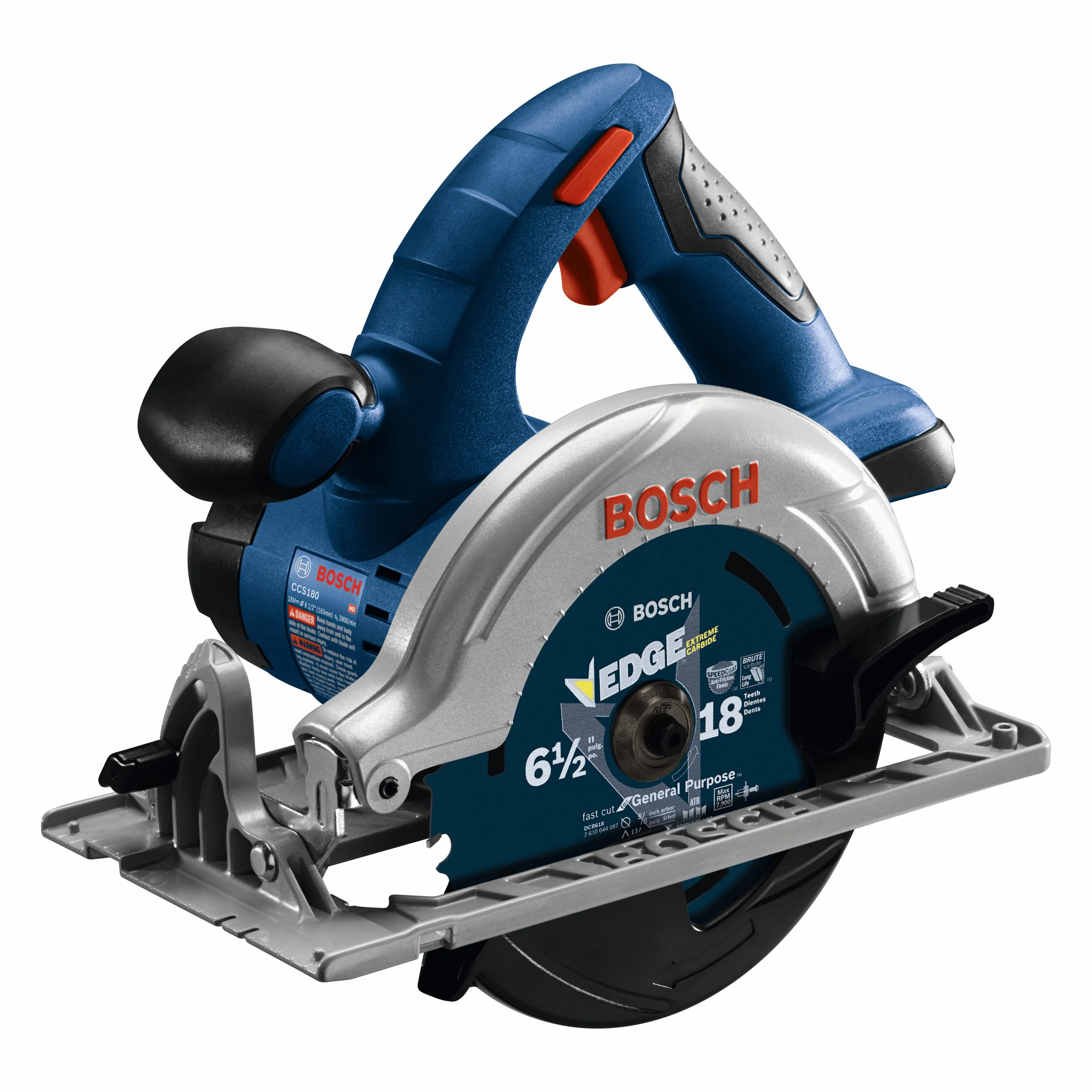 Bosch 18-Volt 6-1/2-in Cordless Circular Saw with Brake and Aluminum Shoe