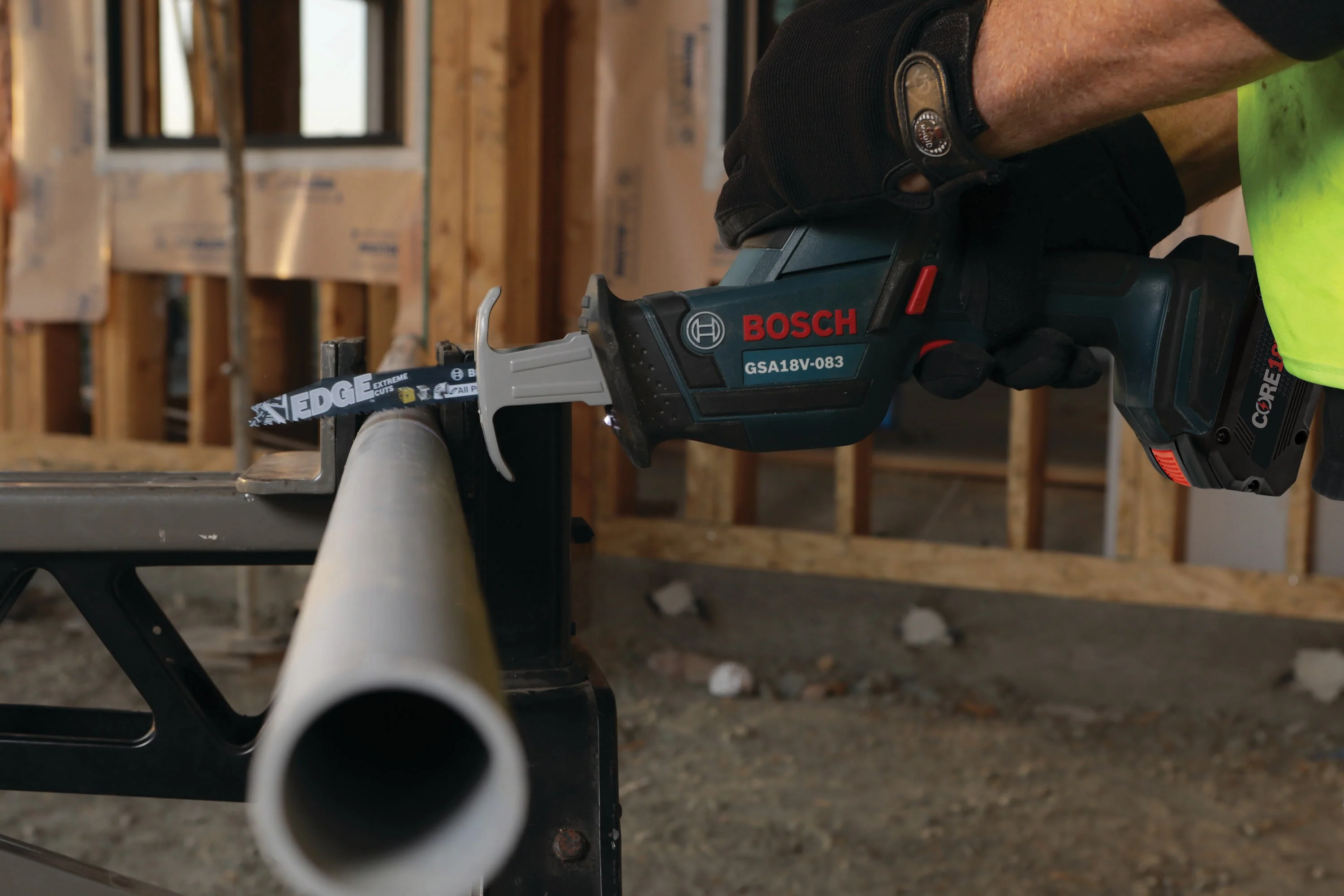 Bosch 18-Volt Variable Speed Cordless Reciprocating Saw (Bare Tool Only) - Image 6