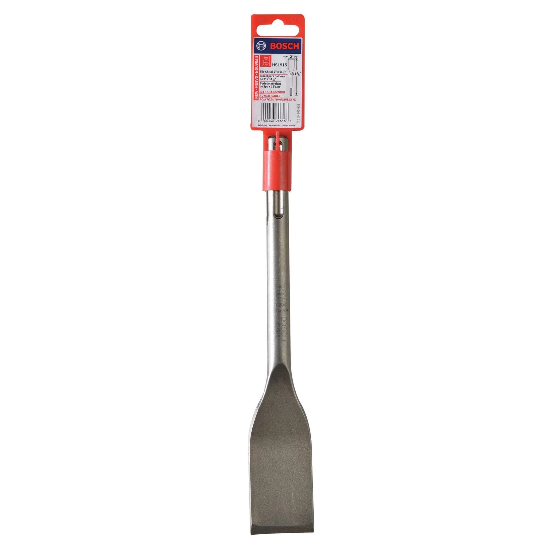 Bosch 2-in x 12-in Tile SDS-max Drill Chisel Mortising Bit - Image 2