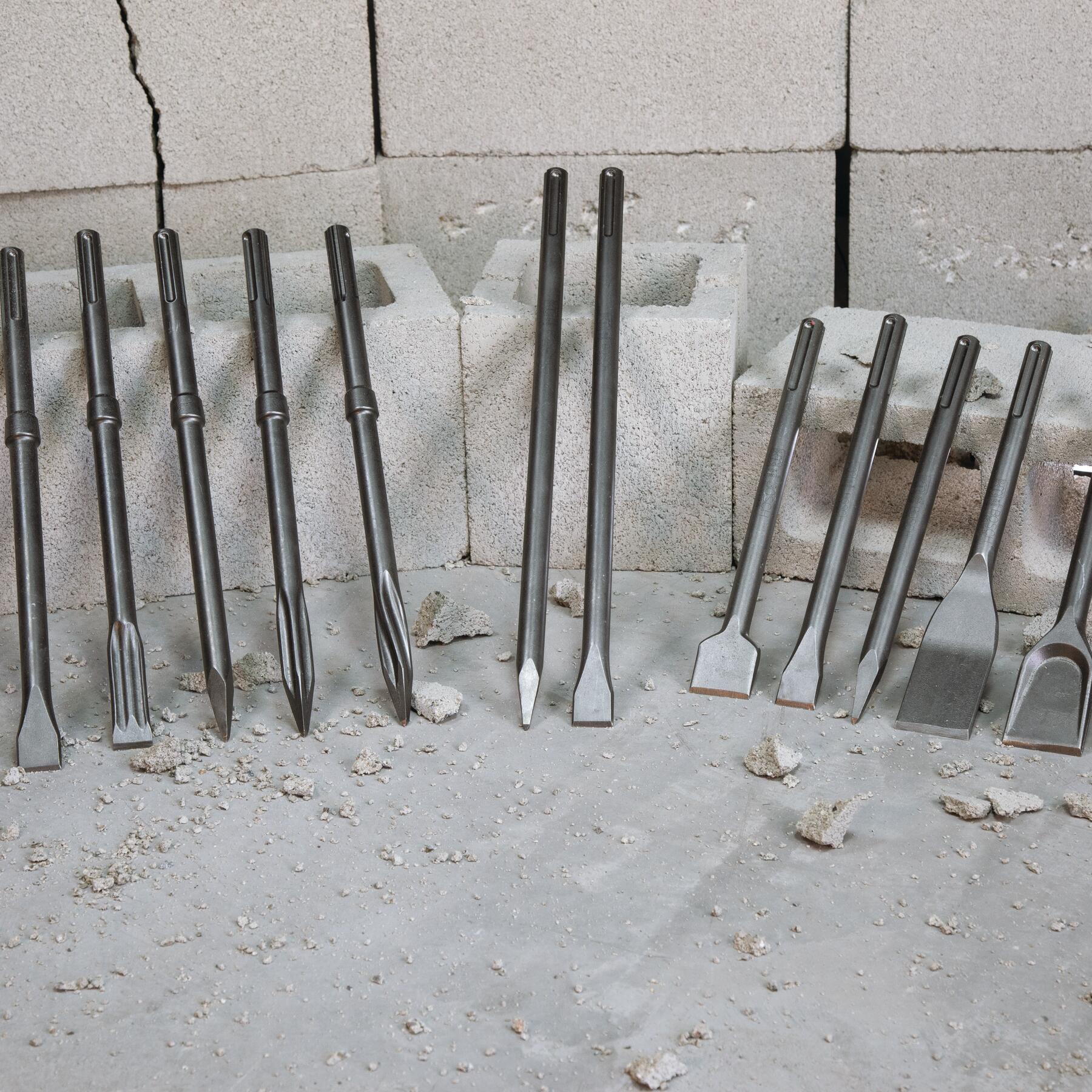 Bosch 2-in x 12-in Tile SDS-max Drill Chisel Mortising Bit - Image 4