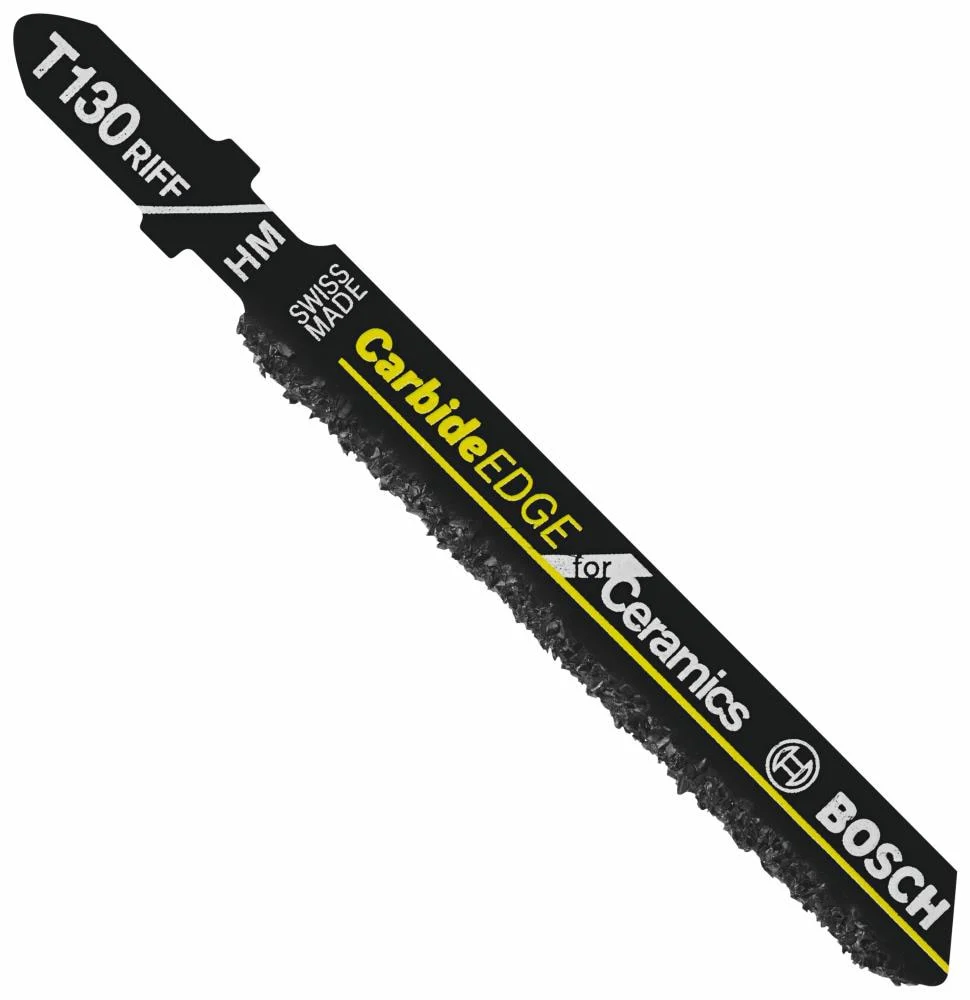 Bosch 3-1/4-in T-Shank Carbide Grit Jigsaw Blade, 30 Grit (T130RF1) - Image 4