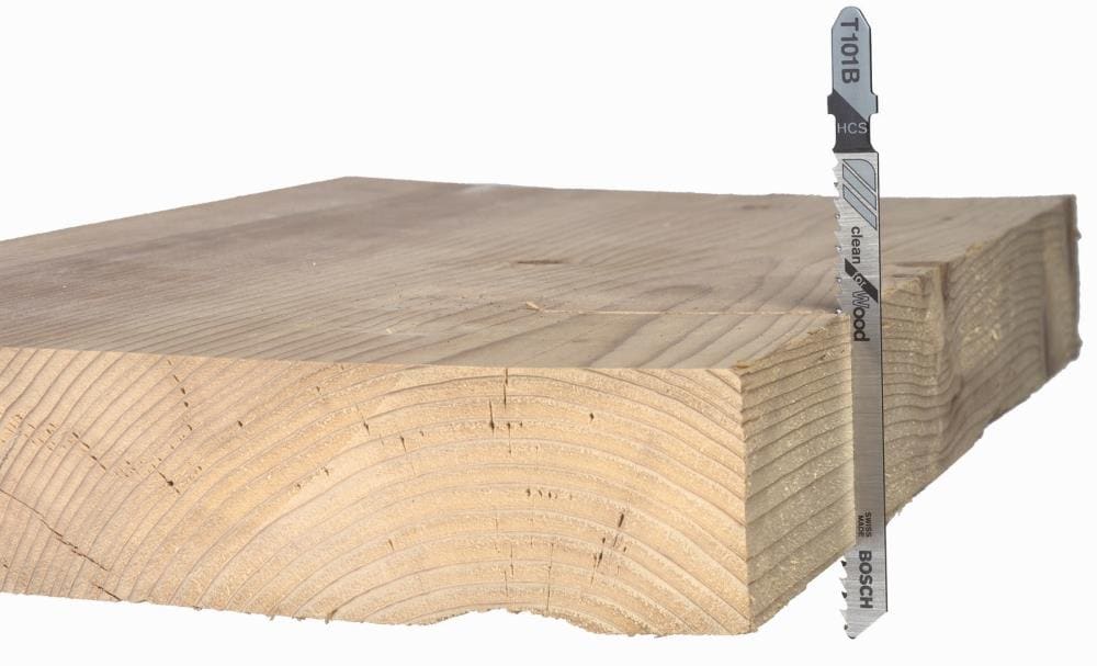 Bosch 5-Pack 3-1/4-in 20 TPI T‑Shank High-Carbon Steel Jigsaw Blades, Clean for Wood (T101AO) - Image 4