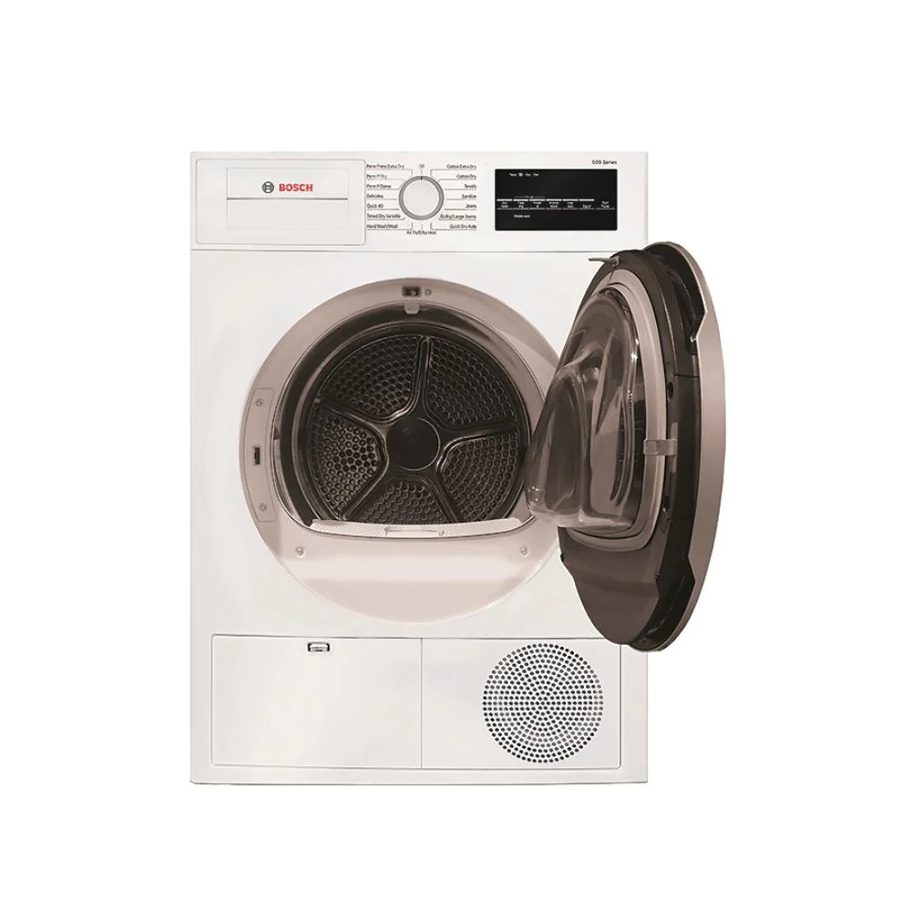 Bosch 500 Series 4-cu ft Stackable Ventless Electric Dryer (White) ENERGY STAR - Image 2