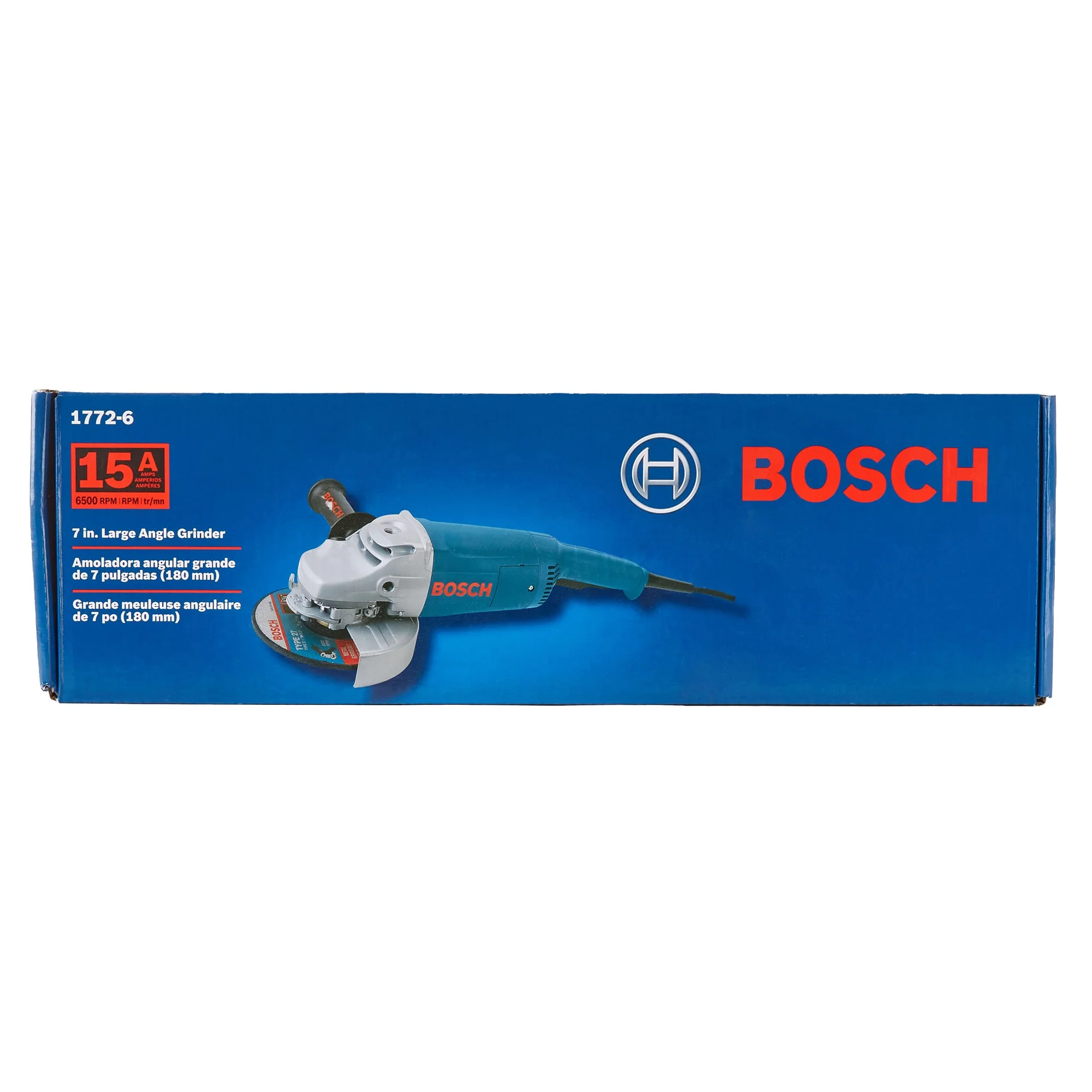 Bosch 7-in 15-Amp Trigger Switch Corded Angle Grinder - Image 3