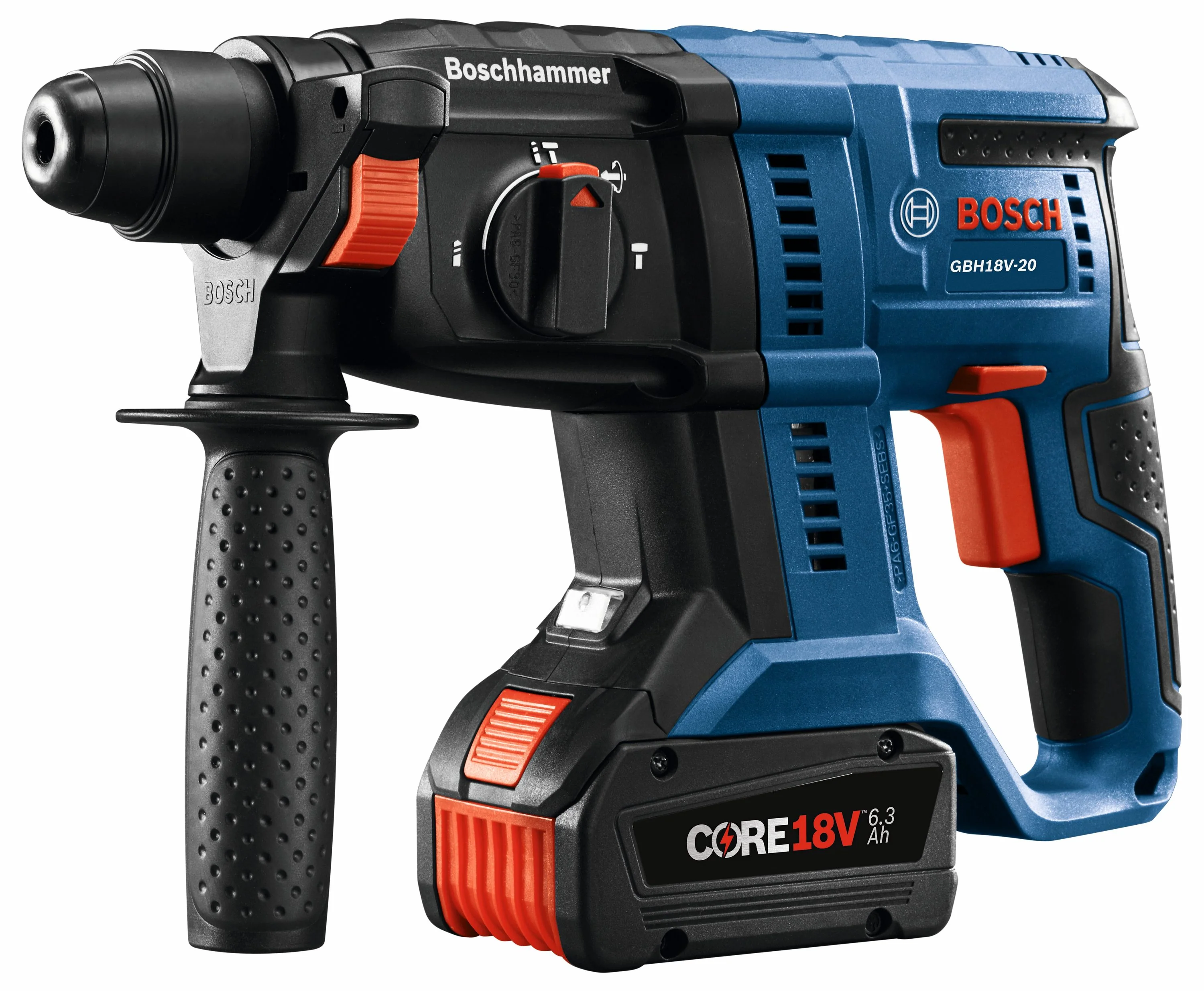 Bosch Bulldog CORE18V 3/4-in SDS-plus Variable Speed Cordless Rotary Hammer Drill (Tool Only) - Image 7