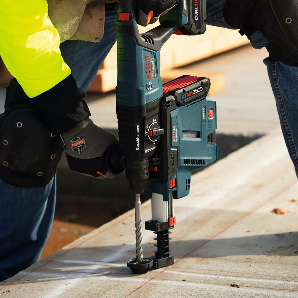 Bosch Bulldog Tough 4-Cutter 1/2-in x 18-in Alloy Steel Masonry Drill Bit for SDS-plus Drills - Image 6