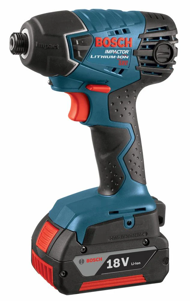 Bosch CLPK222-181 18V 2-Tool Combo Kit with Hammer Drill/Driver & 1/4-in Impact Driver, 2x 4.0Ah Batteries, Charger & Soft Case - Image 4