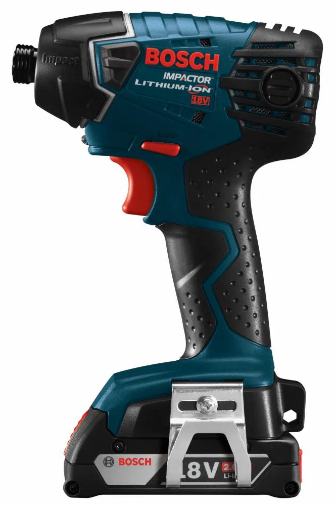 Bosch CLPK222-181 18V 2-Tool Combo Kit with Hammer Drill/Driver & 1/4-in Impact Driver, 2x 4.0Ah Batteries, Charger & Soft Case - Image 7