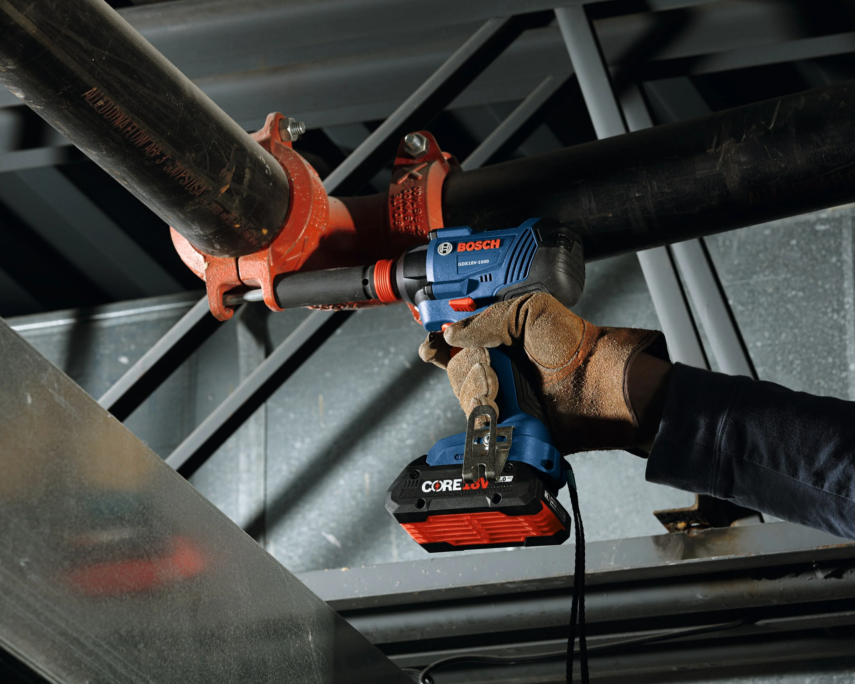 Bosch CORE18V 2-Tool 18-Volt Power Tool Combo Kit with Soft Case, Charger and 3 Batteries - Image 6